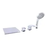 Vaňová batéria RAV Slezák so sprchovacím setom chróm D474.0P