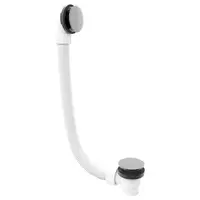 Vaňová súprava Polysan, click-clack, dĺžka 1200mm, zátka 72mm, chróm 71858