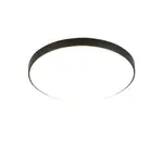 Stropné svietidlo Reality Spica, priemer 27 cm, čierne, RER67851102