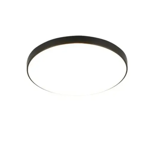 Stropné svietidlo Reality Spica, priemer 27 cm, čierne, RER67851102