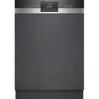 Vstavaná umývačka riadu Siemens 60 cm brúsená oceľ SN53ES22CE