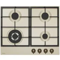 Amica Retro plynová varná doska slonovinovej farby DRP6412DW