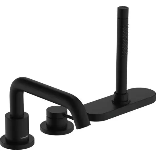 Hansgrohe Tecturis S vaňová batéria bez podomietkového telesa matná čierna 73447670