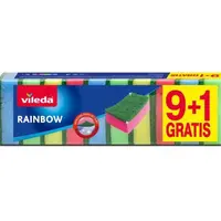Vileda Rainbow	 houbička 9+1 ks