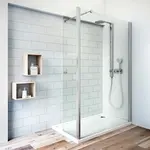 Roth Tower Line bočné zástena k sprchovacím dverám 140 cm 745-1400000-00-02