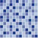 Sklenená mozaika Premium Mosaic modrá 30x30 cm lesk MOS25MIX5