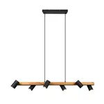 Trio Marley závesné osvetlenie čierna 312490632 TR312490632