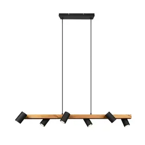 Trio Marley závesné osvetlenie čierna 312490632 TR312490632