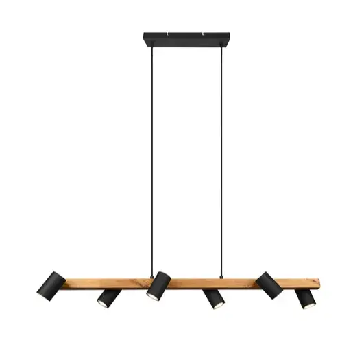 Trio Marley závesné osvetlenie čierna 312490632 TR312490632