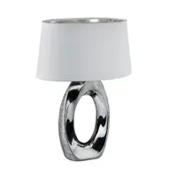Stolová lampa Reality Taba strieborná R50521089