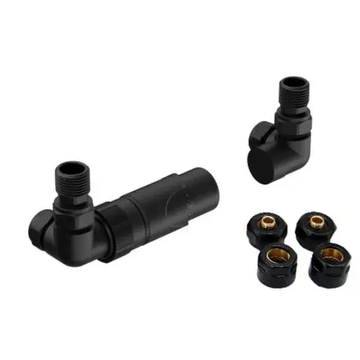 HOPA Prime-Sada ventil pre ústredné vykurovanie čierna VENTILSADAKPB