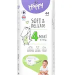 Bella Baby Happy Soft&Delicate 4 Maxi 8–14 kg dětské pleny 44 ks