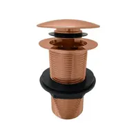 Výpusť k umývadlu 5/4 RAV Slezák ružová zlatá kartáčovaná MD0799ZRK