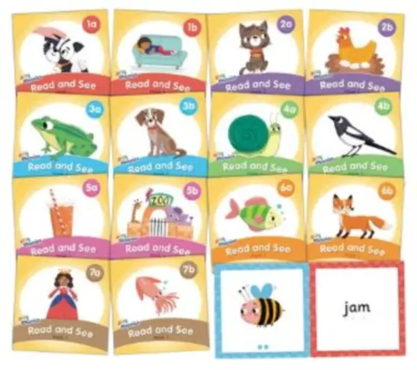 Jolly Phonics Read and See, Pack 1 - Sara Wernham, Sue Lloyd