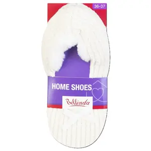 Bellinda Dámské bačkory vel. 36/37 1 pár krémové