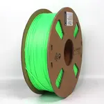 Gembird 3DP-PLA1.75-01-FG, 3D filament, PLA, 1,75mm, 1000g, fluorescentní, Zelený (Green)
