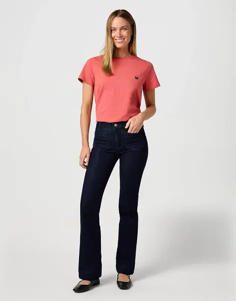 Dámské džíny WRANGLER FLARE SOFT MOONLIGHT 112362668 Velikost: 30/34