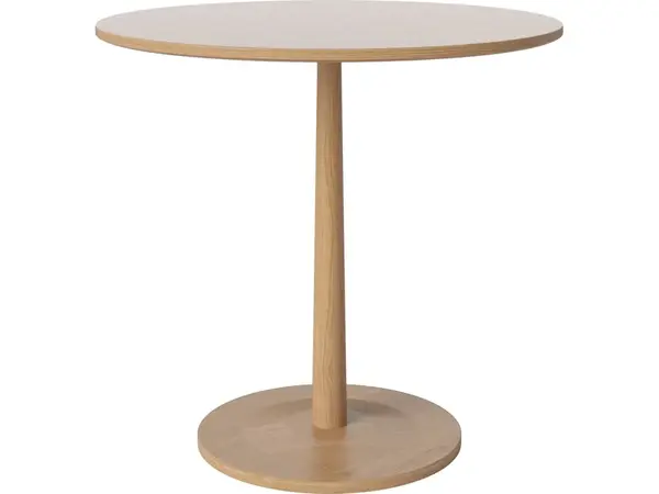 Jídelní stůl Turned Ø75 cm, více variant - Bolia Varianta: lakovaný dub