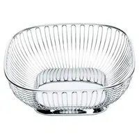 Čtvercový drátěný košík, prům. 23 cm - Alessi