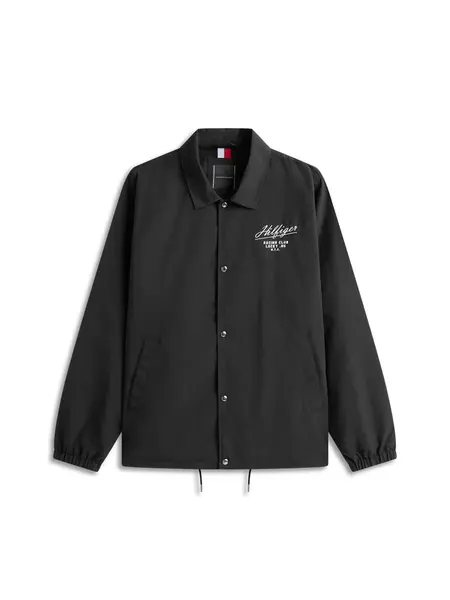 Tommy Hilfiger Big & Tall Prechodná bunda  čierna / biela