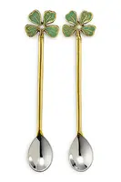 Sada čajových lžiček Doing Goods Lucky Clover 12,5 x 2,5 0,5 cm  2-pack více barev