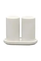 Slánka a pepřenka s podložkou Blomus Pilar 9 cm