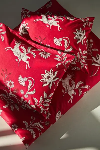 Sada bavlněných povlečení Medicine červená barva