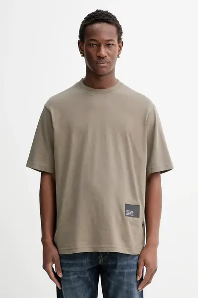 Bavlněné tričko G-Star Badge boxy