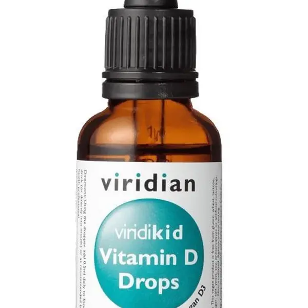 Viridian Viridikid Vitamin D 400 IU kapky 30 ml