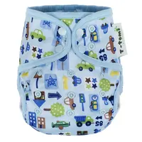 T-TOMI Vrchné nohavičky Modré autá