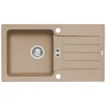 Alveus Granitový drez Niagara 30, béžová, 77,5 x 43 cm