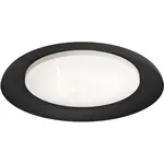 EGLO Stropné LED svietidlo Penjamo s krištáľovým efektom čierno-bile pr. 46,5 cm