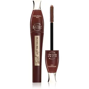 Bourjois Twist Up The Volume riasenka pre objem s kefkou 2 v 1 odtieň Brown 8 ml