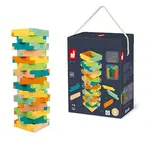 Drevená stavebnica s predlohami - 60 ks