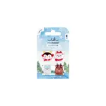 Invisibobble Skřipeček do vlasů Clipstar Kids Cozy Snowy Friends 4 ks
