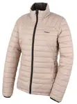 Husky Nodiq L S, beige/black Dámská plněná oboustranná bunda