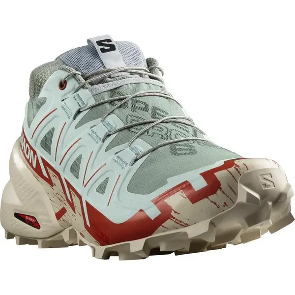 Salomon Speedcross 6 EU 41 ⅓, Lily Pad/Rainy Day/Bleached Aqua Dámské běžecké boty