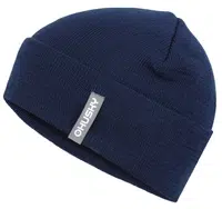 Husky Merhat 6 XS, dark blue Dětská merino čepice