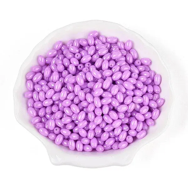 Opaque Colours Luster Glass Seed Beads