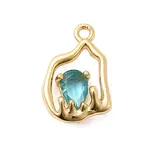 Brass Glass Pendants