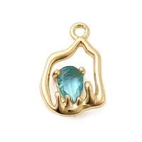 Brass Glass Pendants