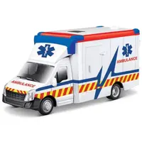 Bburago 1:43 servisní vozidla Ambulance with Stretcher