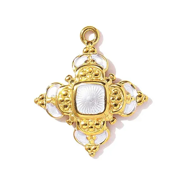 304 Stainless Steel Enamel Pendants