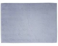 Koupelnová předložka Ocean, BIO bavlna, holubí modrá, 50x70 cm