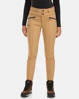 Dámské lyžařské softshellové kalhoty kilpi maura-w béžová 38s