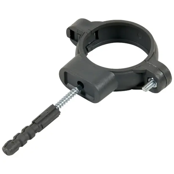 Príchytka na rúry 50 mm sivá