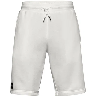 Pánské kraťasy Under Armour Rival Fleece Short Onyx White XXL