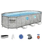 Bazén Power Steel Swim Vista 5.49 x 2.74 x 1.22 m s filtrací vzor kámen, 56716