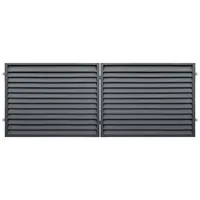 Dvojkrídlová brána Vesela 350x150 cm pozink RAL 7016