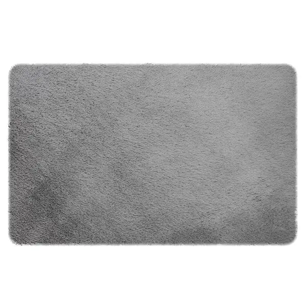 Kúpeľňový koberček Skin obdĺžnikový 80x50 cm sivý CDW-8095 06